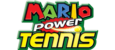Mario Power Tennis New Play Control Top Cover title screen for Wii